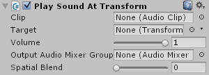 PlaySoundAtTransform